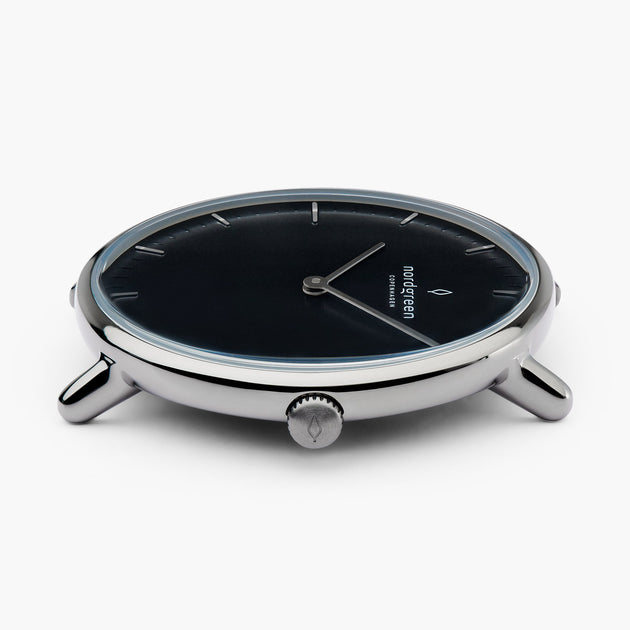 Native - 組合裝 黑錶盤 - 深空灰錶殼 | 深空灰&藍尼龍&極夜黑錶帶
