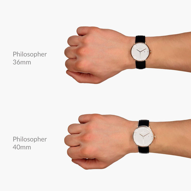 Philosopher - 組合裝 玫瑰金錶殼 | 玫瑰金&綠尼龍&深棕錶帶