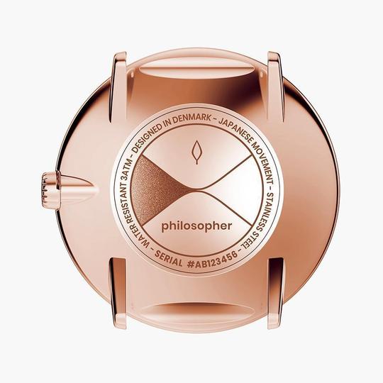 Philosopher - 組合裝 玫瑰金錶殼 | 玫瑰金&綠尼龍&深棕錶帶